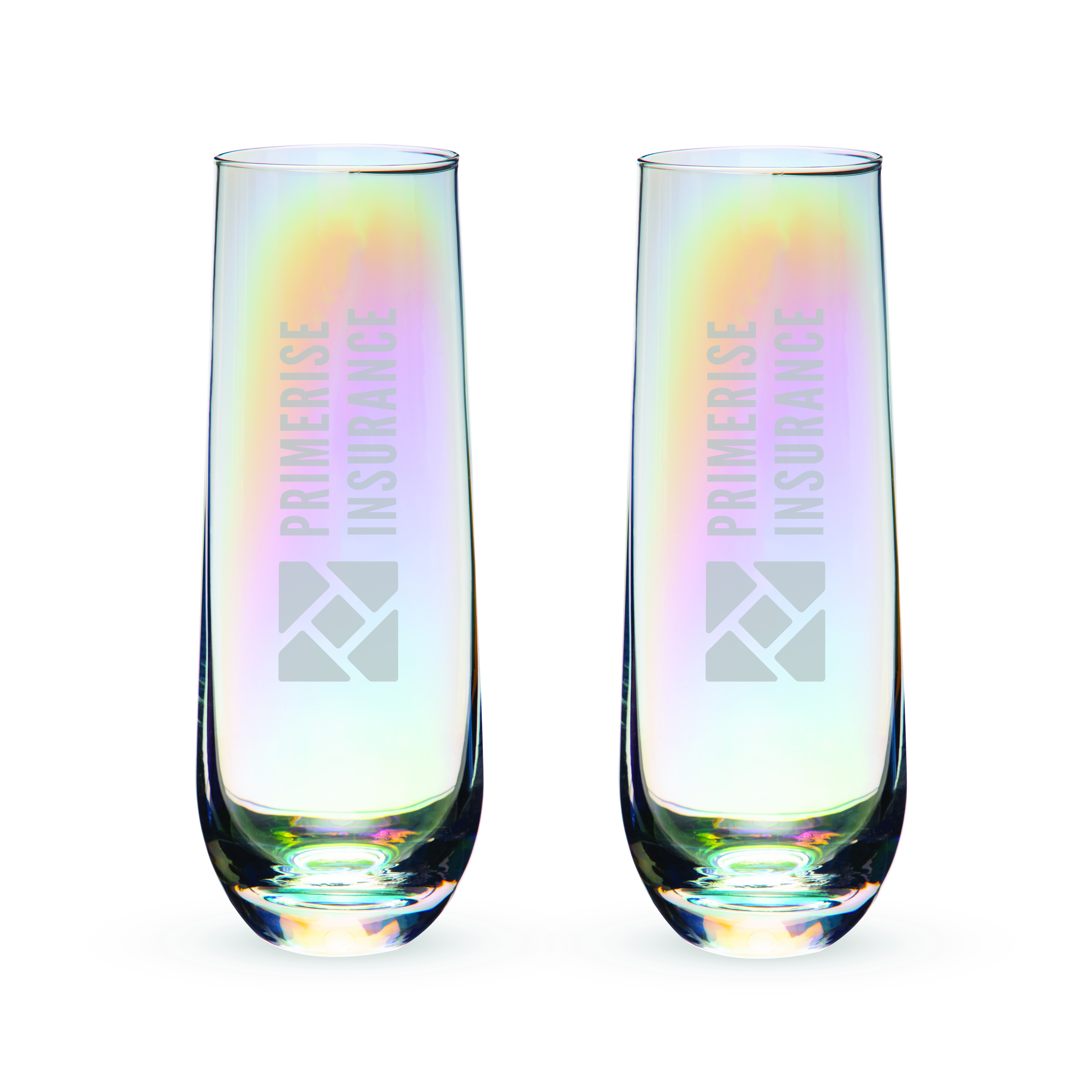 Twine Living® Luster Stemless Champagne Flute