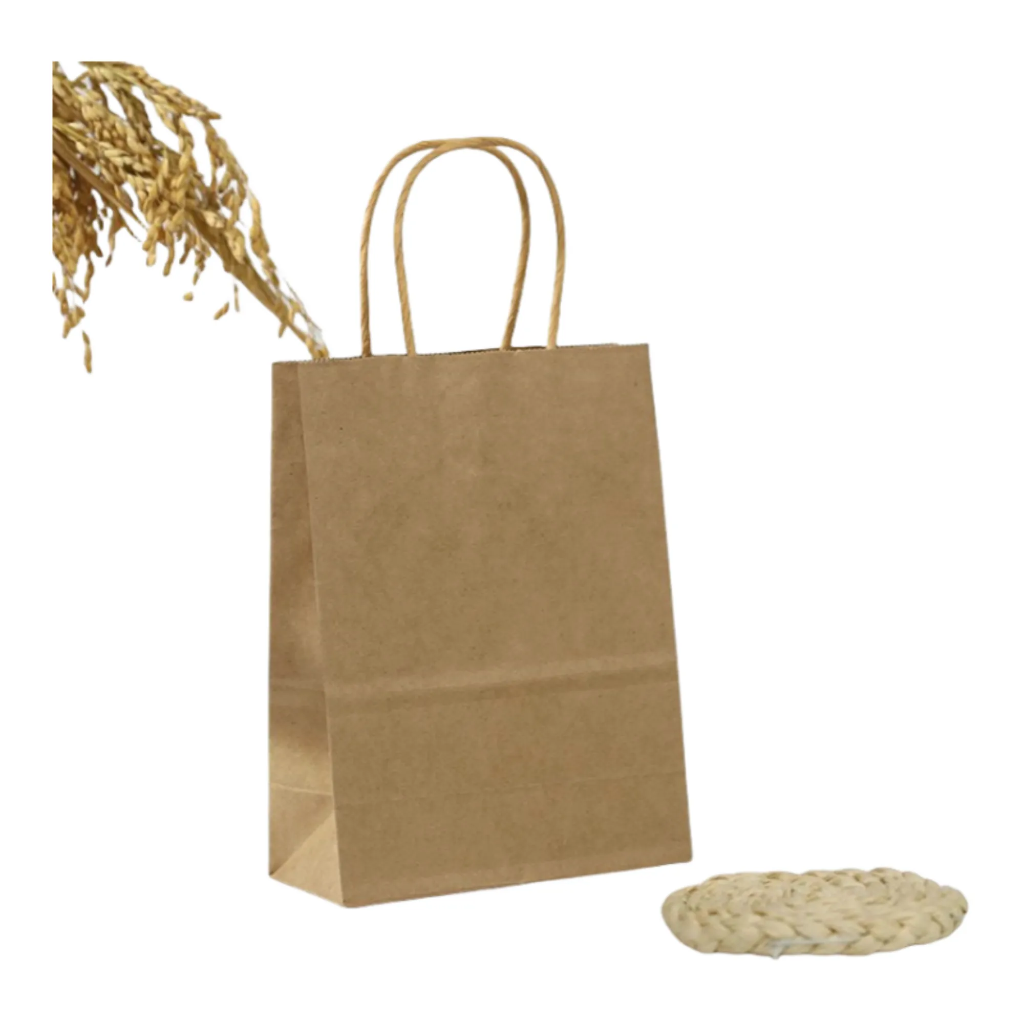 Kraft Paper Shopper Bag 5