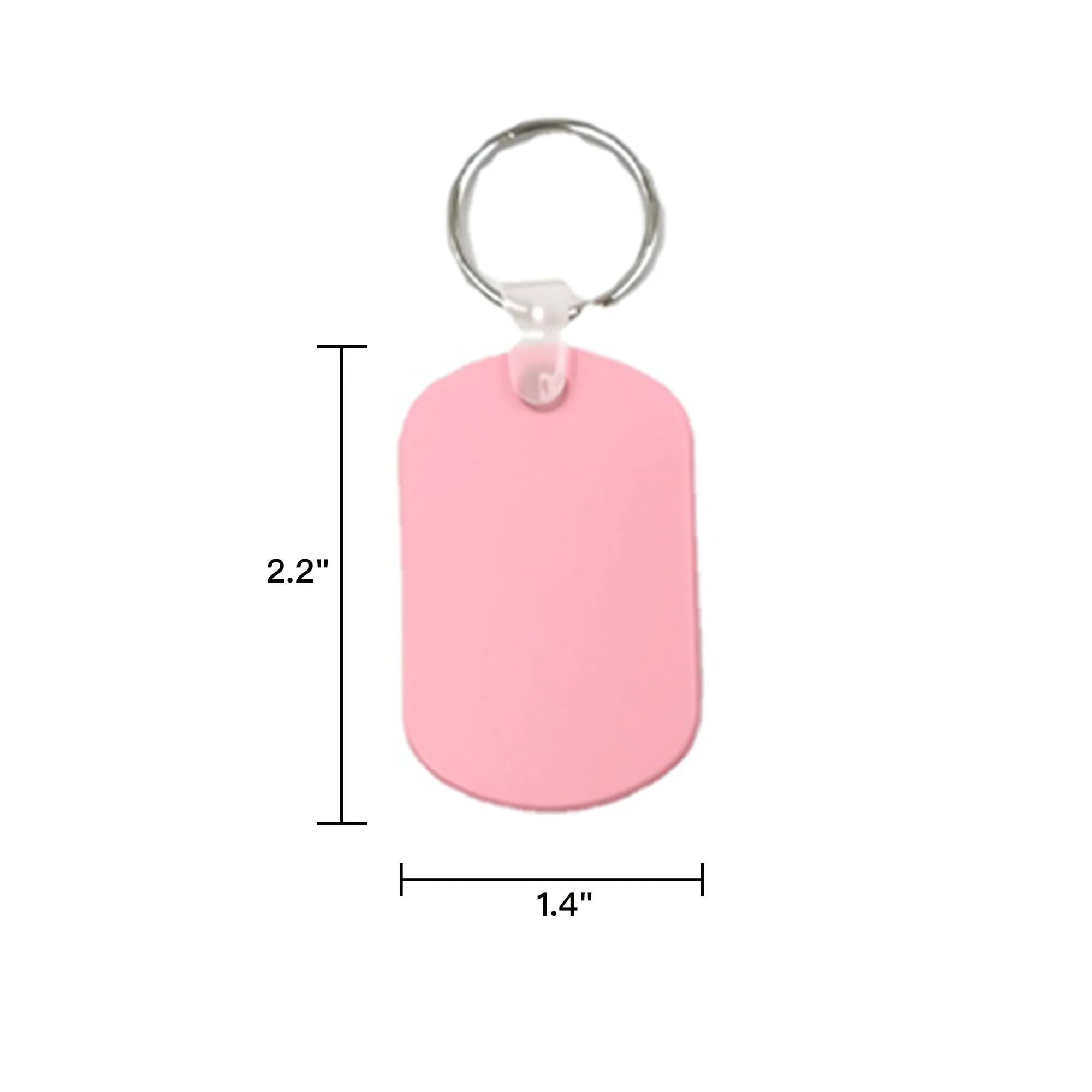 Custom Oval Keychain 2