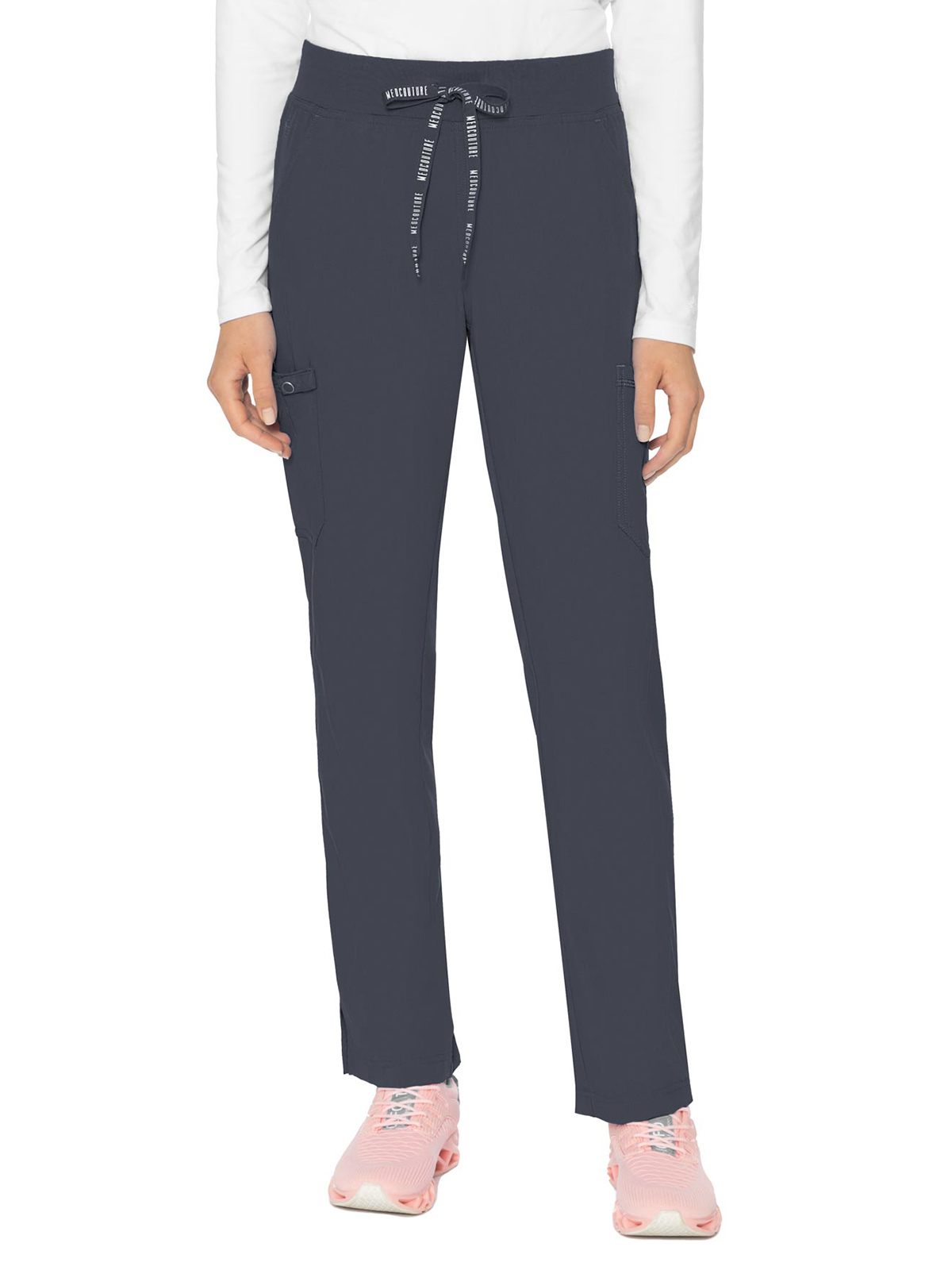 Med Couture - MC Touch - Women's 6-Pocket Jersey-Knit Waistband Pant 27