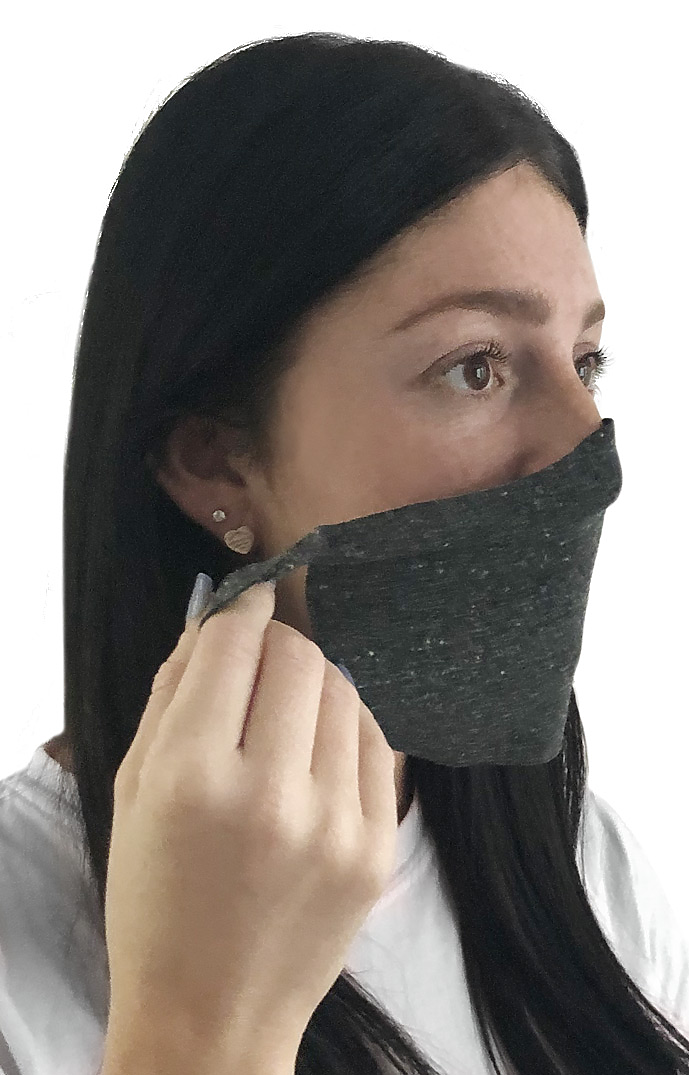 Unisex Rib Spandex Face Mask 8