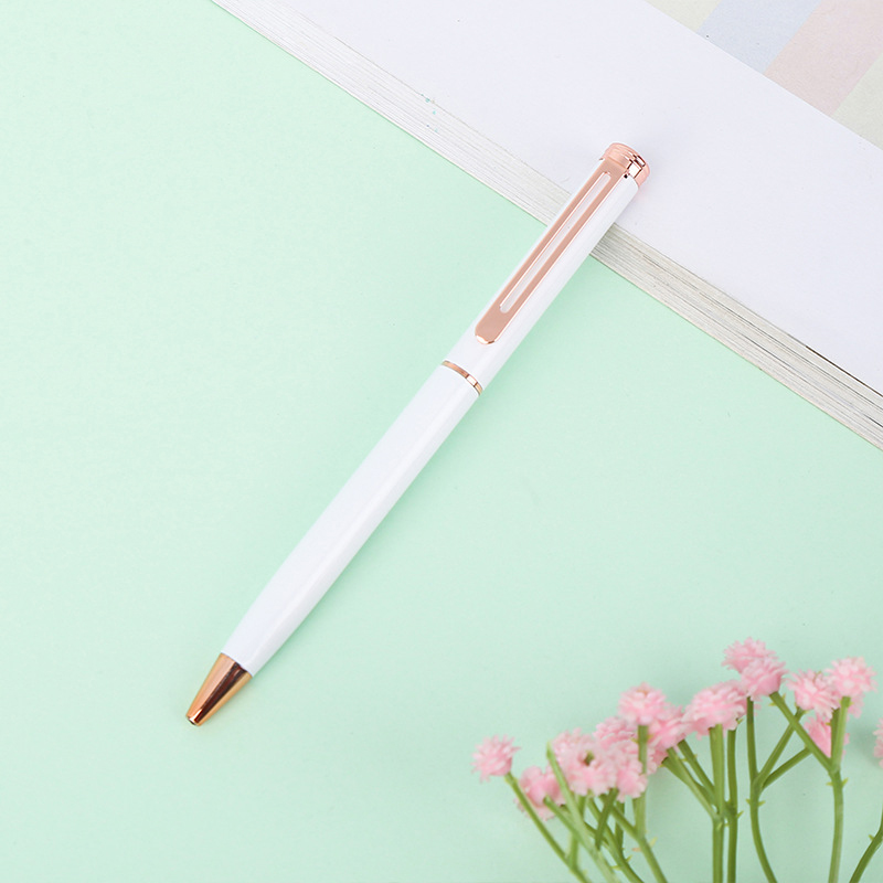 Slim Twisting Metal Ballpoint Pens 13