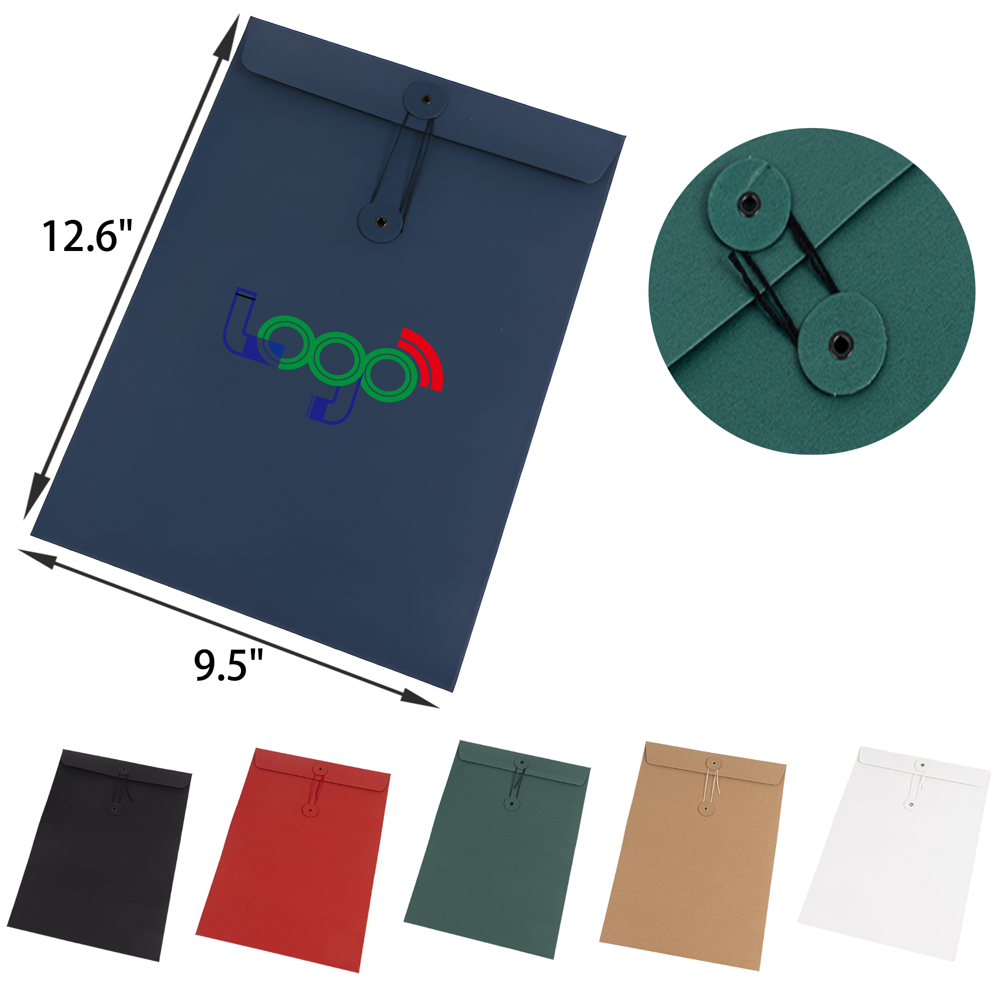 Durable A4 Kraft Paper Folder Document Bag 2