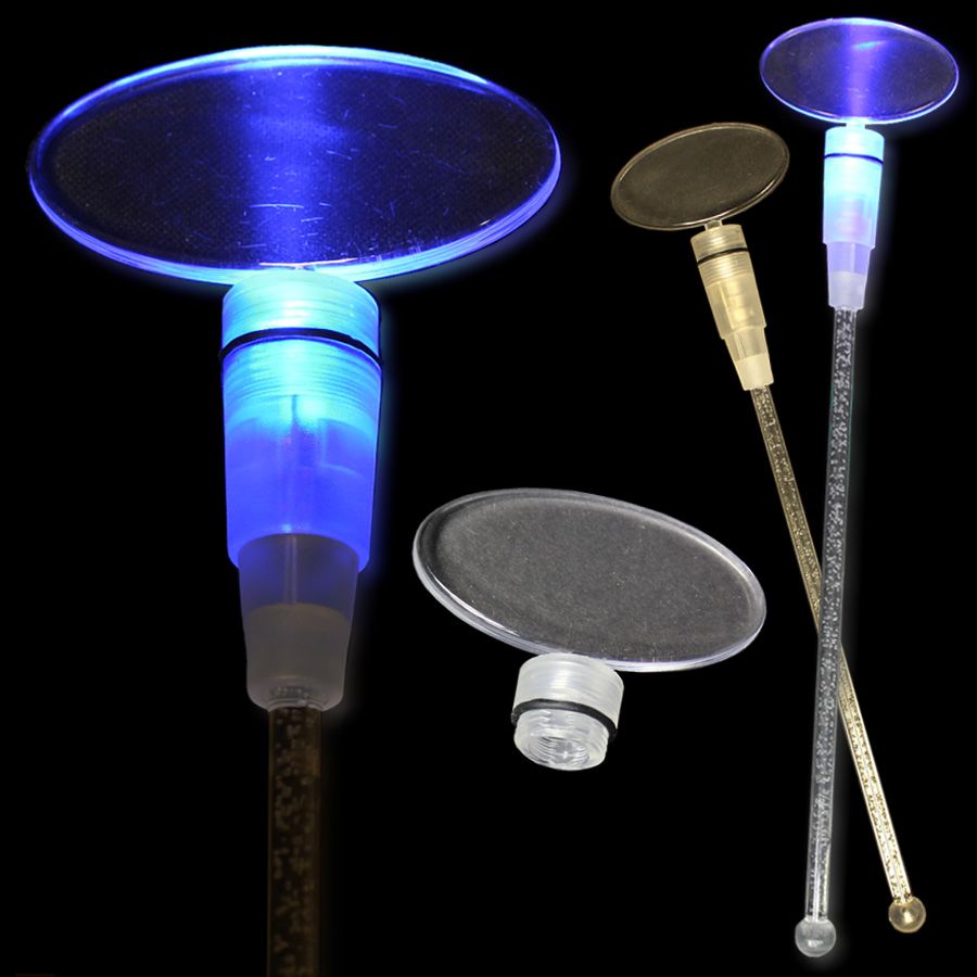 Blue 9" Light Up Cocktail Stirrer 4