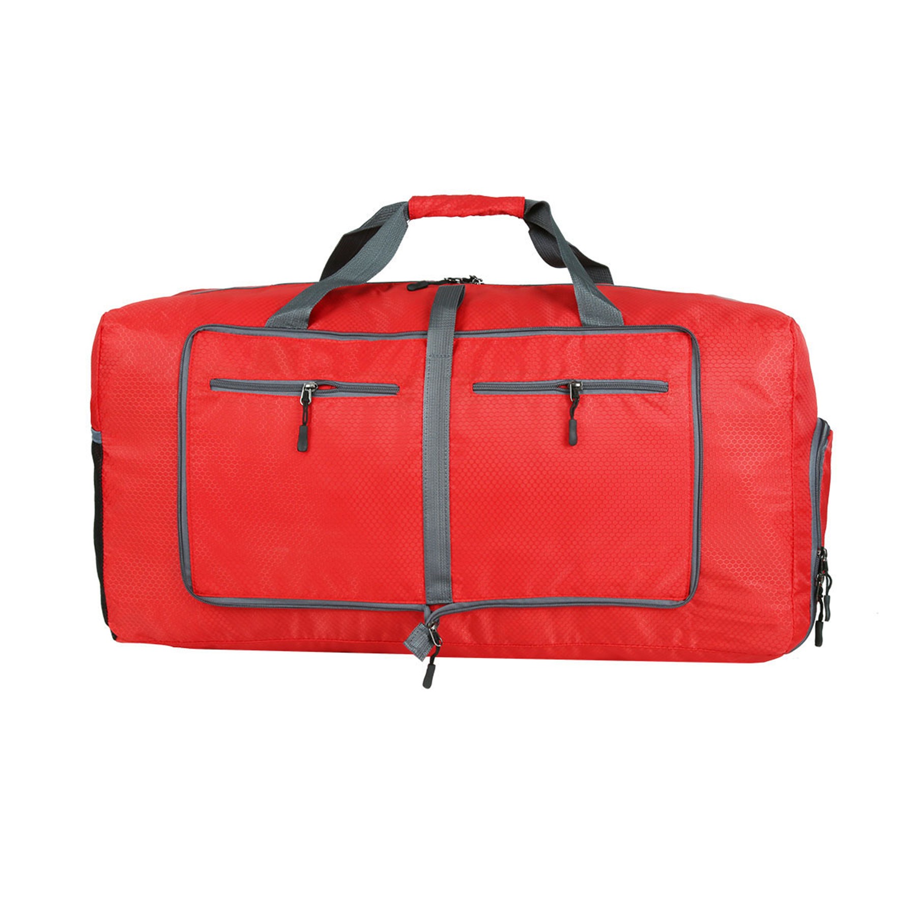 70L Large Foldable Travel Duffle Bag with Shoes Compartment 5