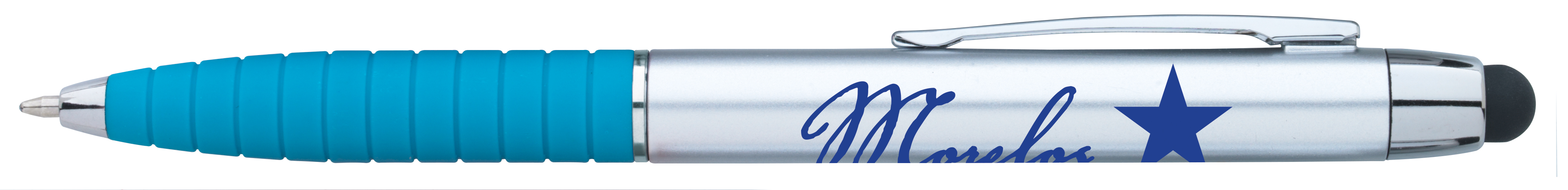 Good Value™ Silver Cool Grip Stylus RABS Pen 12