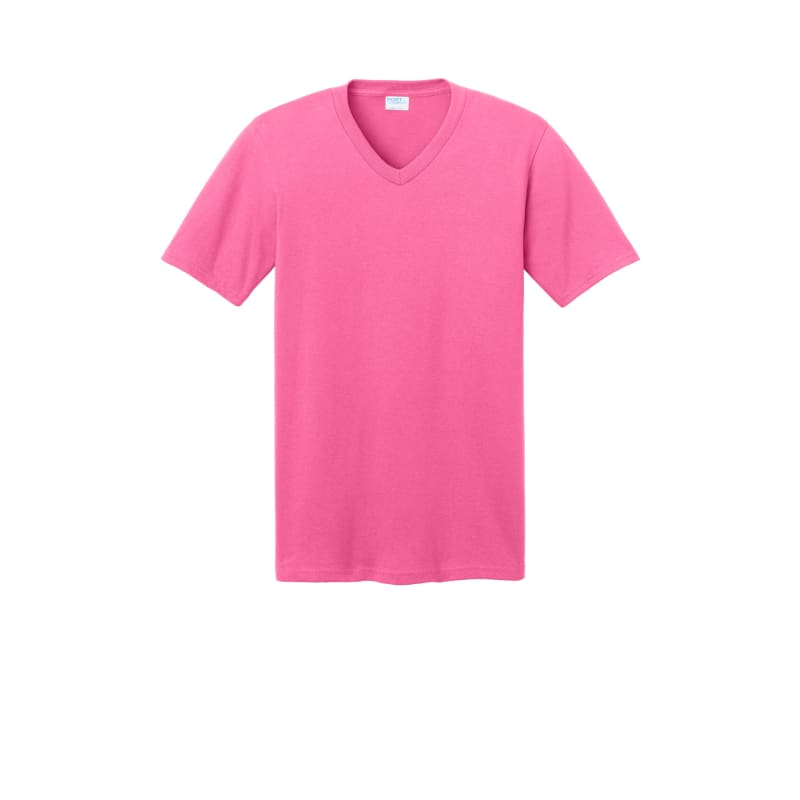 Port & Company Core Cotton V-Neck Tee. 84