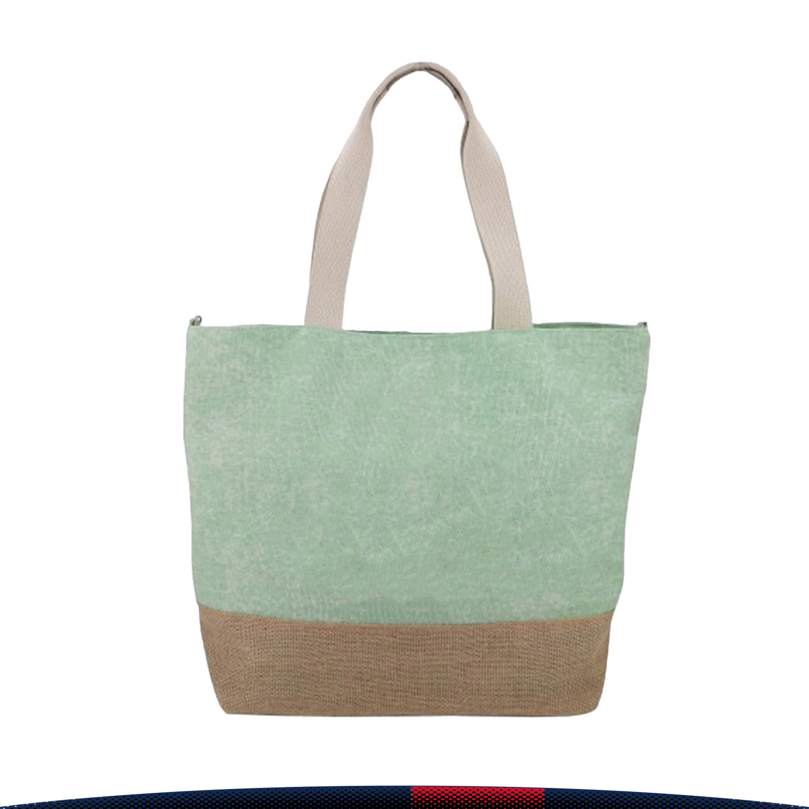 Smbio Jute Tote Bag, custom tote bag with logo imprint 9