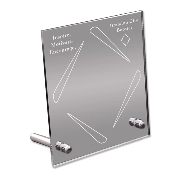 Acrylic Laser Etched Desk Mirror 10