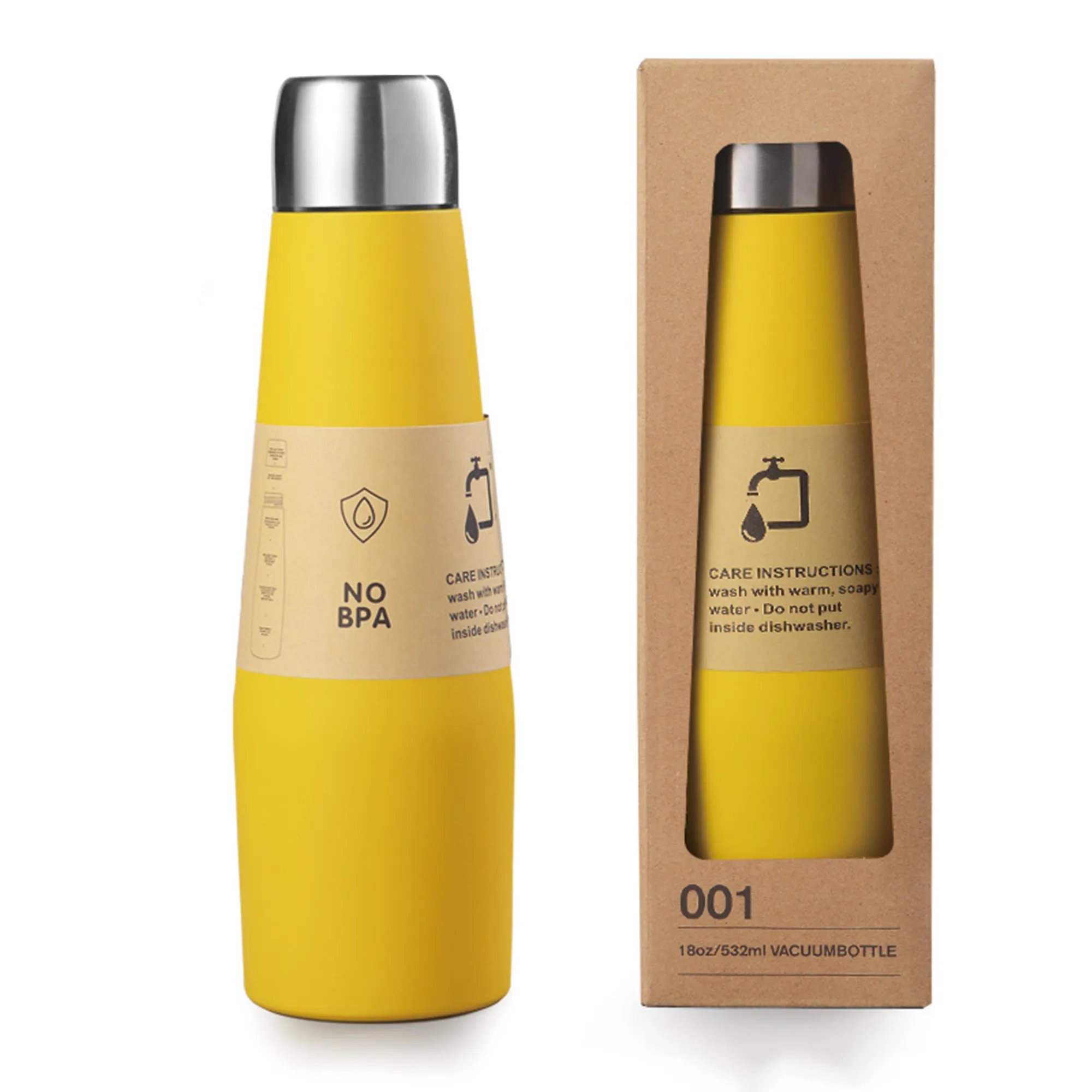 18oz 304 Stainless Steel Vacuum Insulated Water Bottle 7