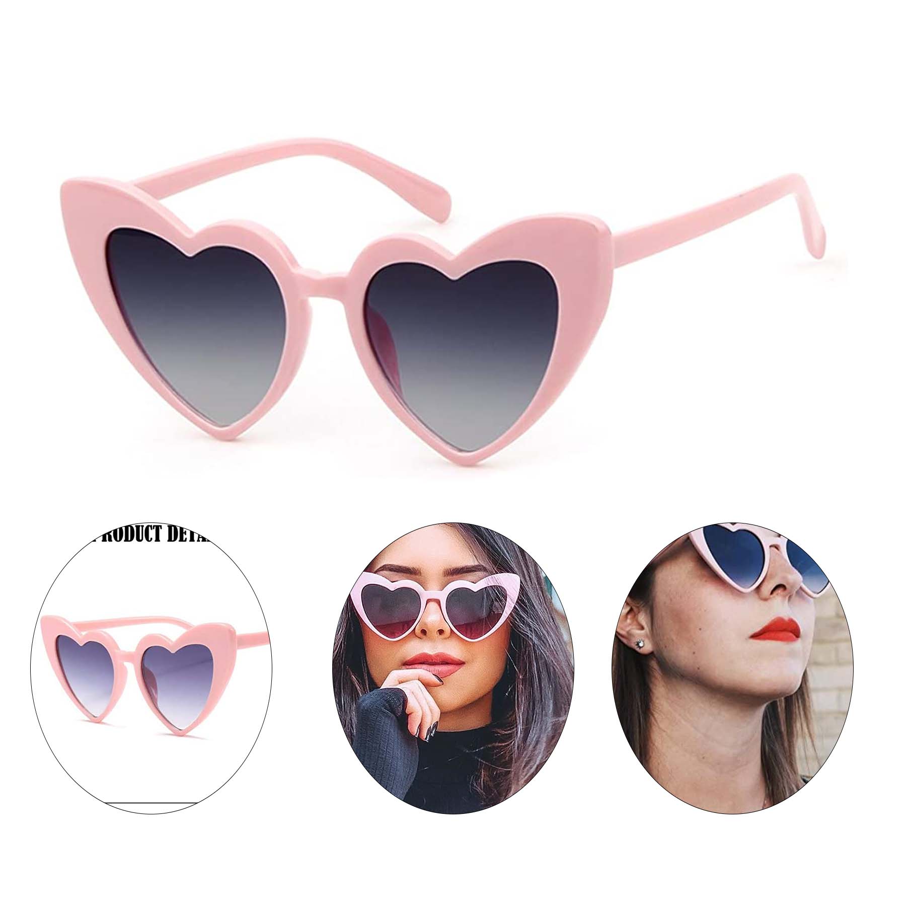 Love Heart Shaped Sunglasses 2