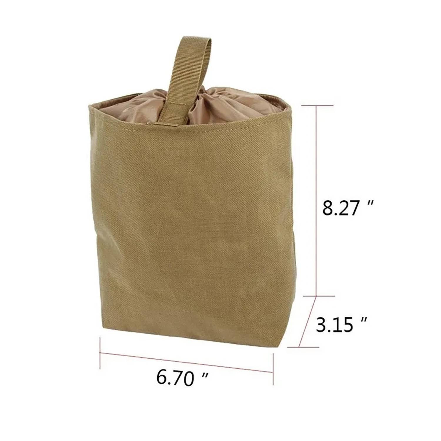 Outdoor tactical folding recycling bag 11