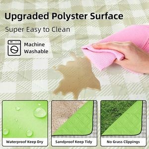 Extra Large Foldable Beach & Picnic Blanket 17
