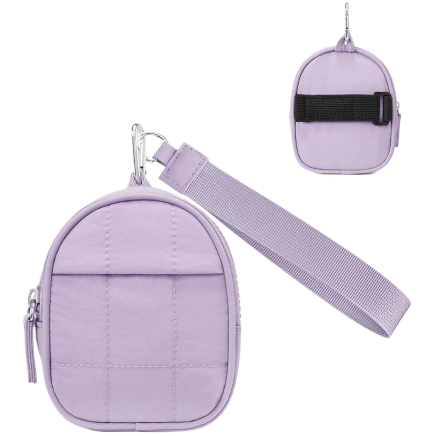 Polyester Mini Backpack Style Keychain Wallet w/ Wristlet 10