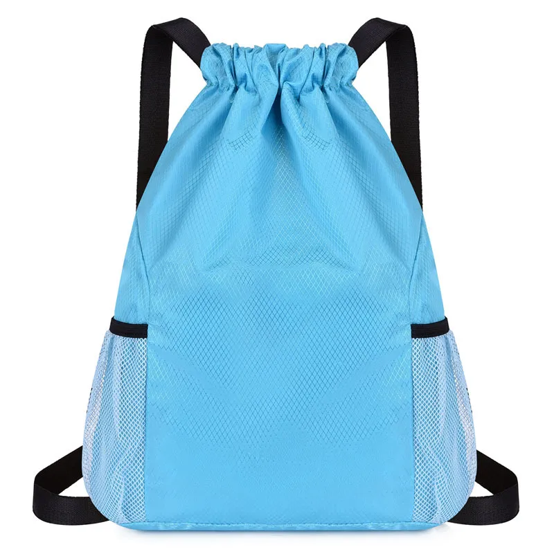 Wide Shoulder Strap String Backpacks 1