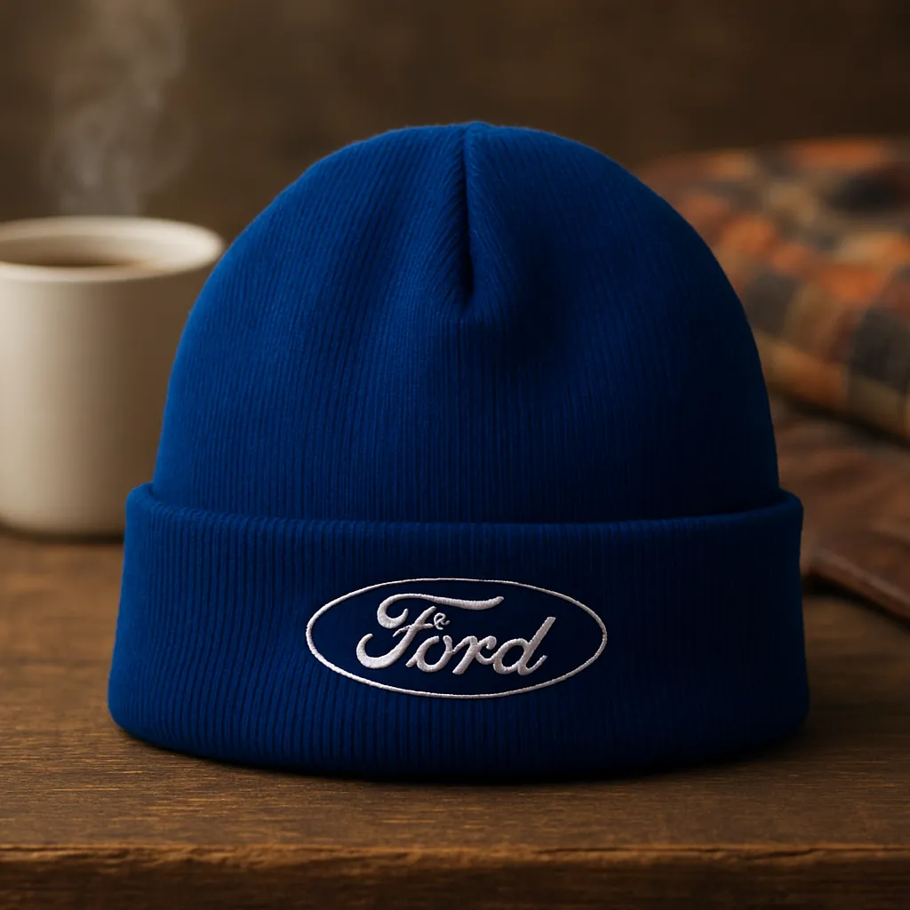 Solid Knit Beanie with Cuff 3