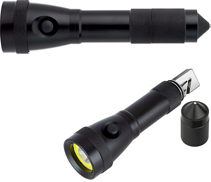 5-in-1 Assist Rescue Flashlight (LED / COB) 6