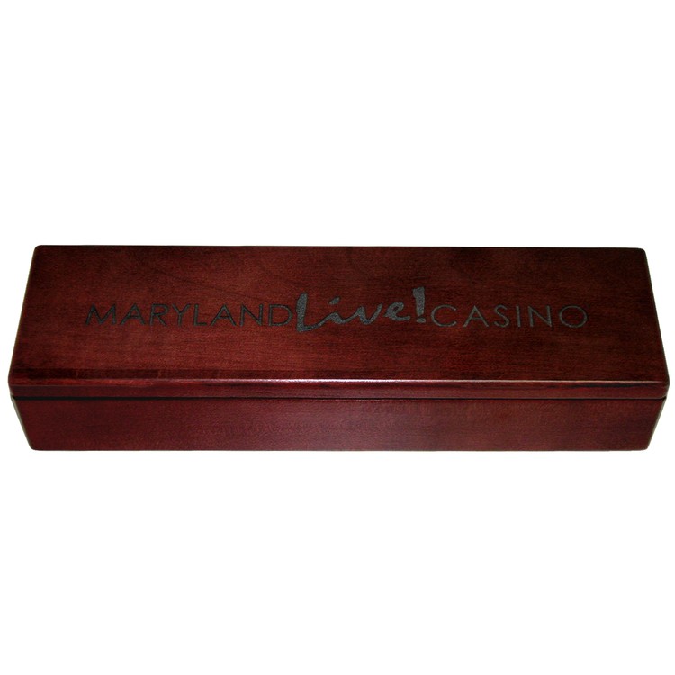 Poker Chip Box, 11.50" x 3.25" x 2.125" 15