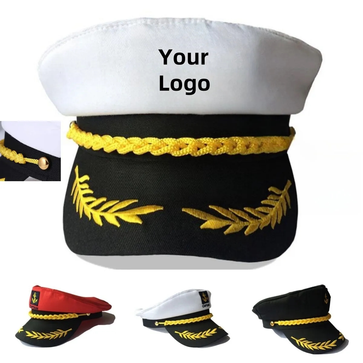 Yacht Admiral Captain Hat 3