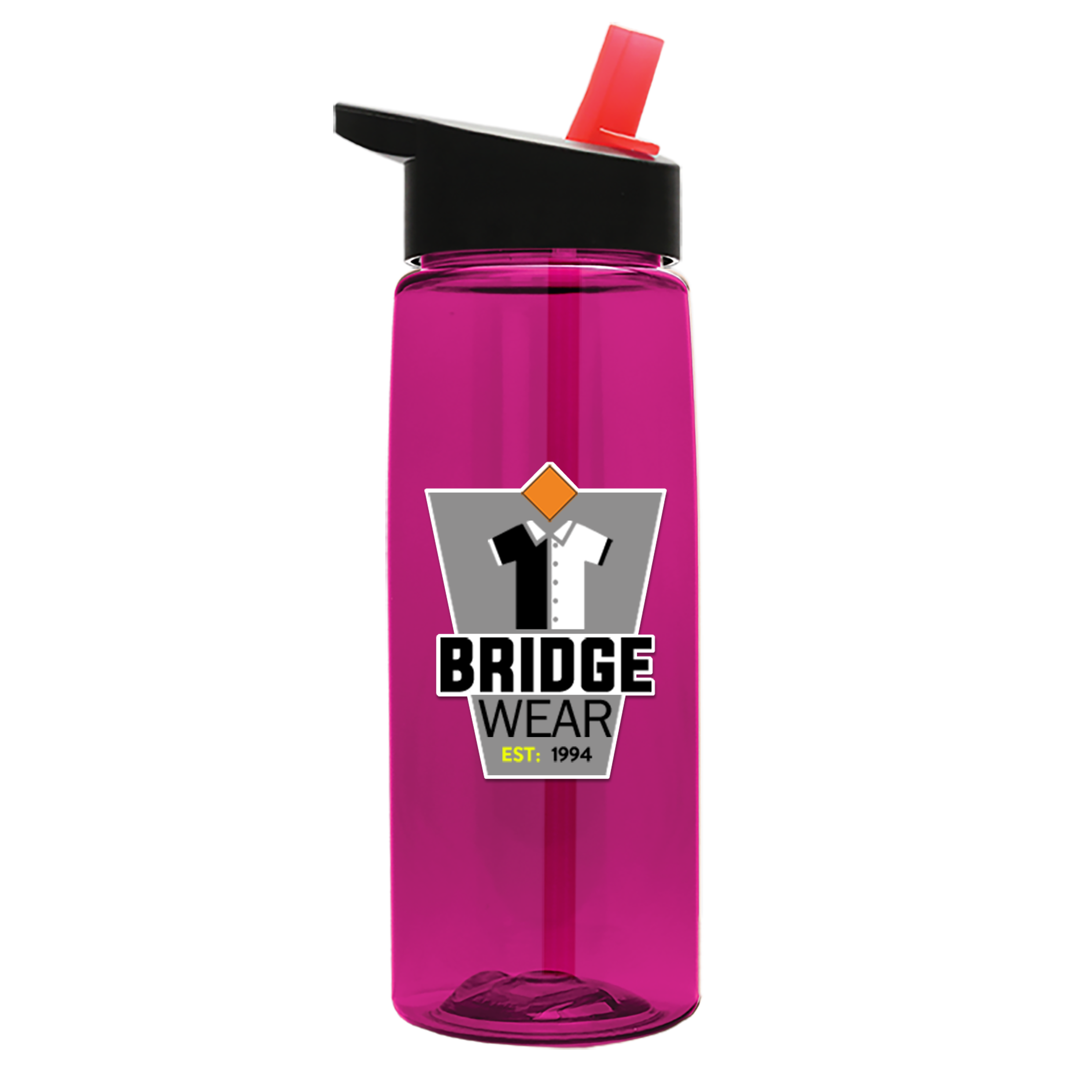 Garyline® Flair Tritan® Bottle with Flip-Straw Lid - 26 oz. 878