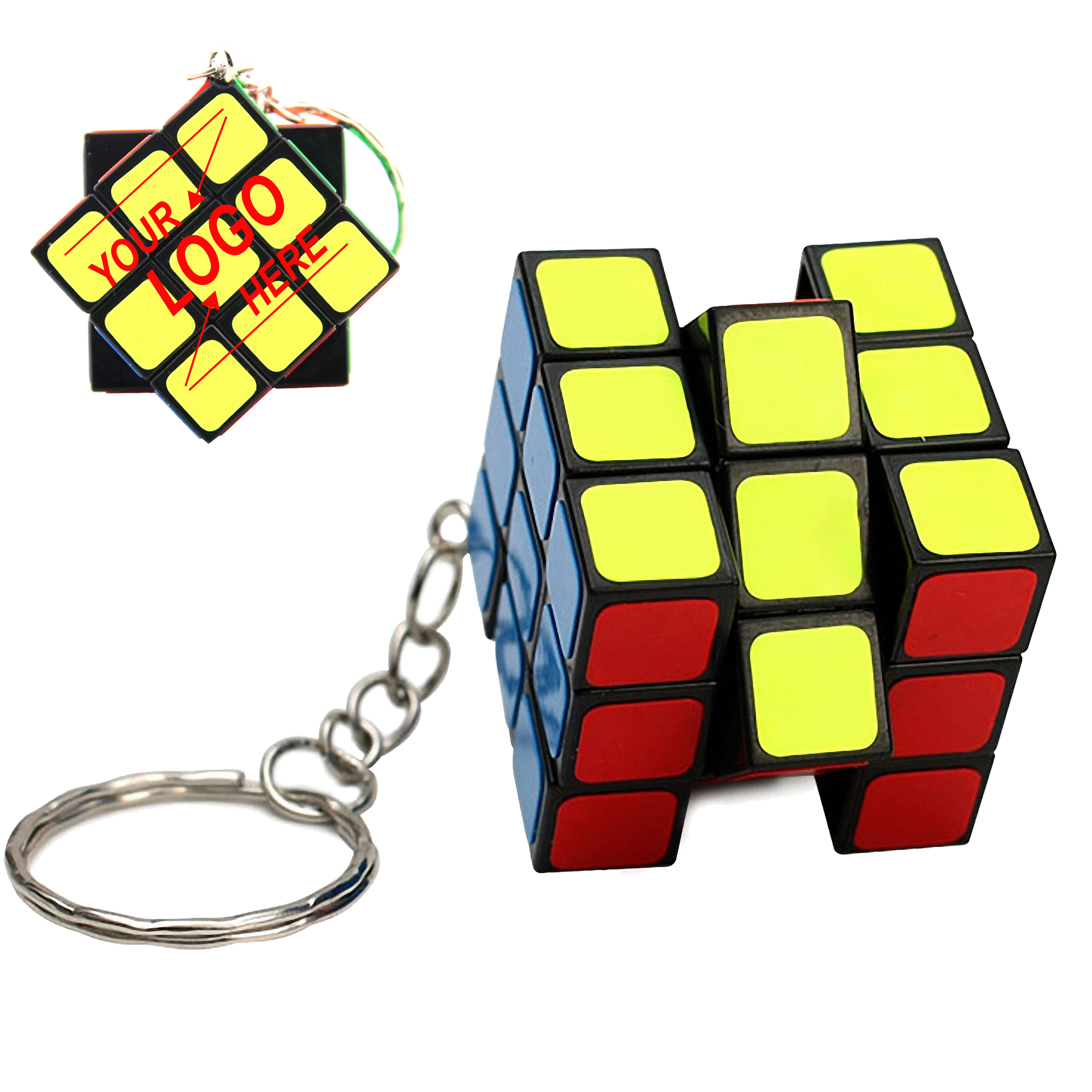 Fun Mini Speed Cube Keychain 3