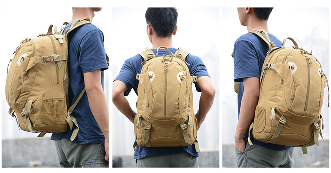 Camouflage Bag Sports Backpacks Outdoor Mountaineering 11