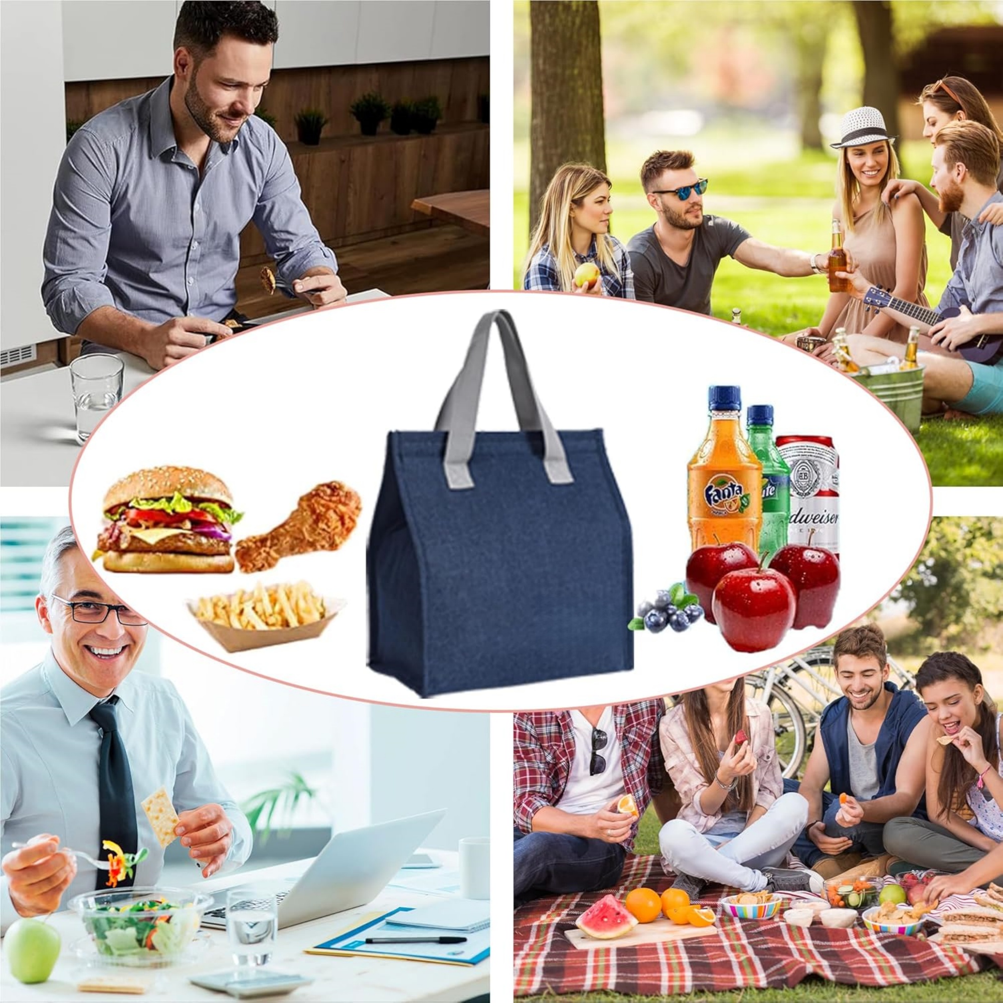 Reusable Thermal Cooler Bag 8