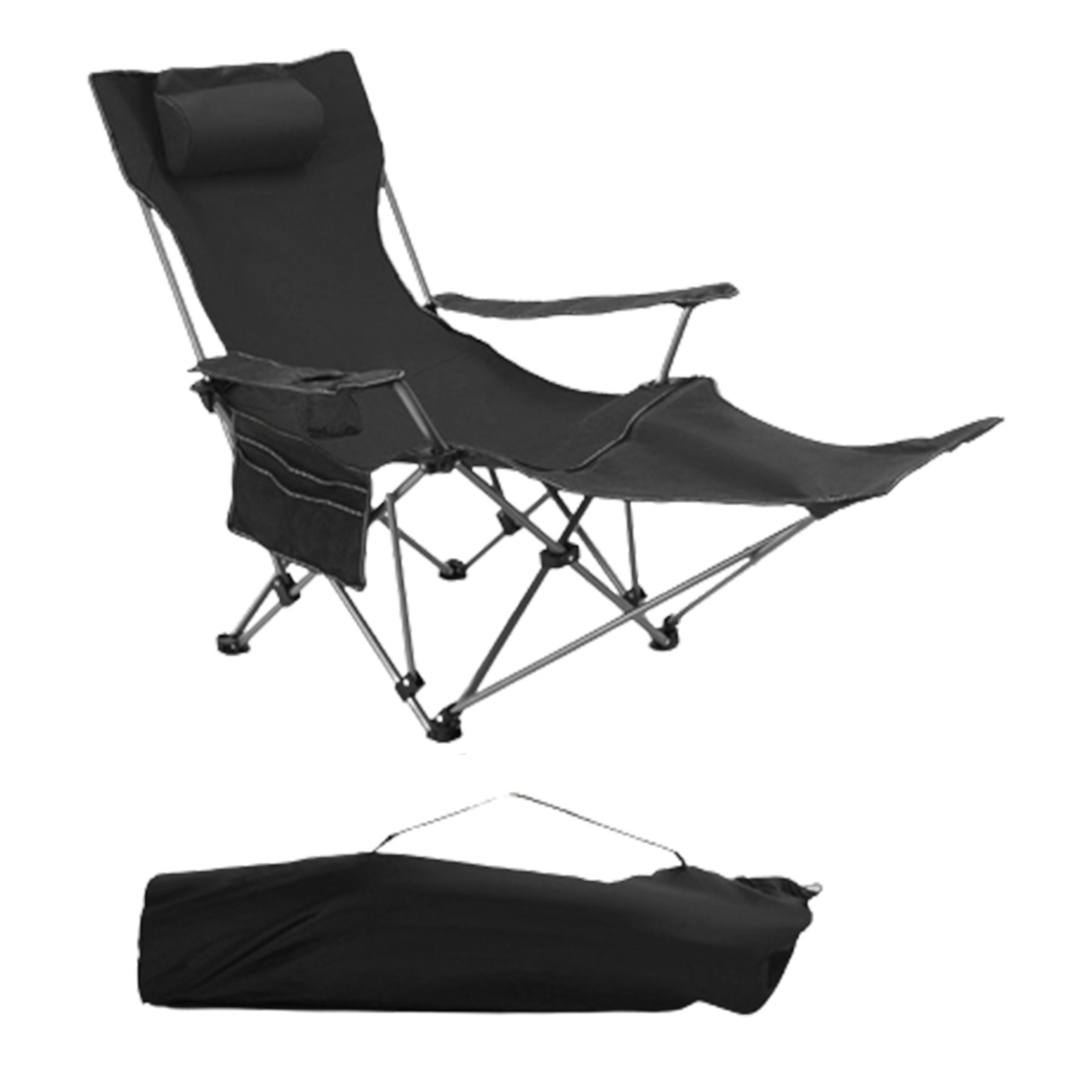 Folding Camping Chair W/ Carrying Bag 3