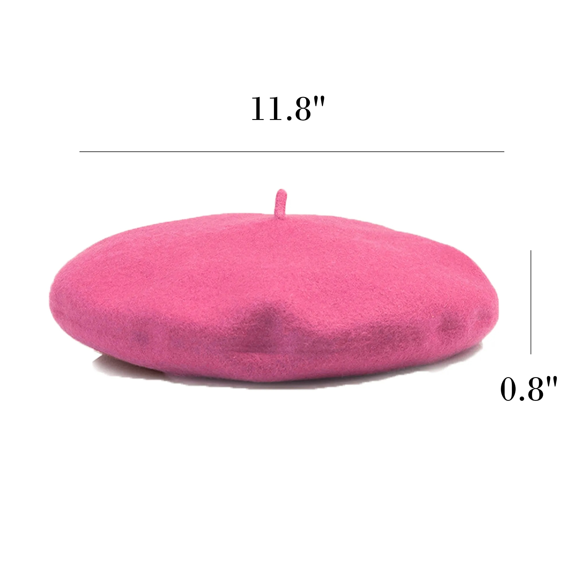 Thickened Fashion Wool Beret 1