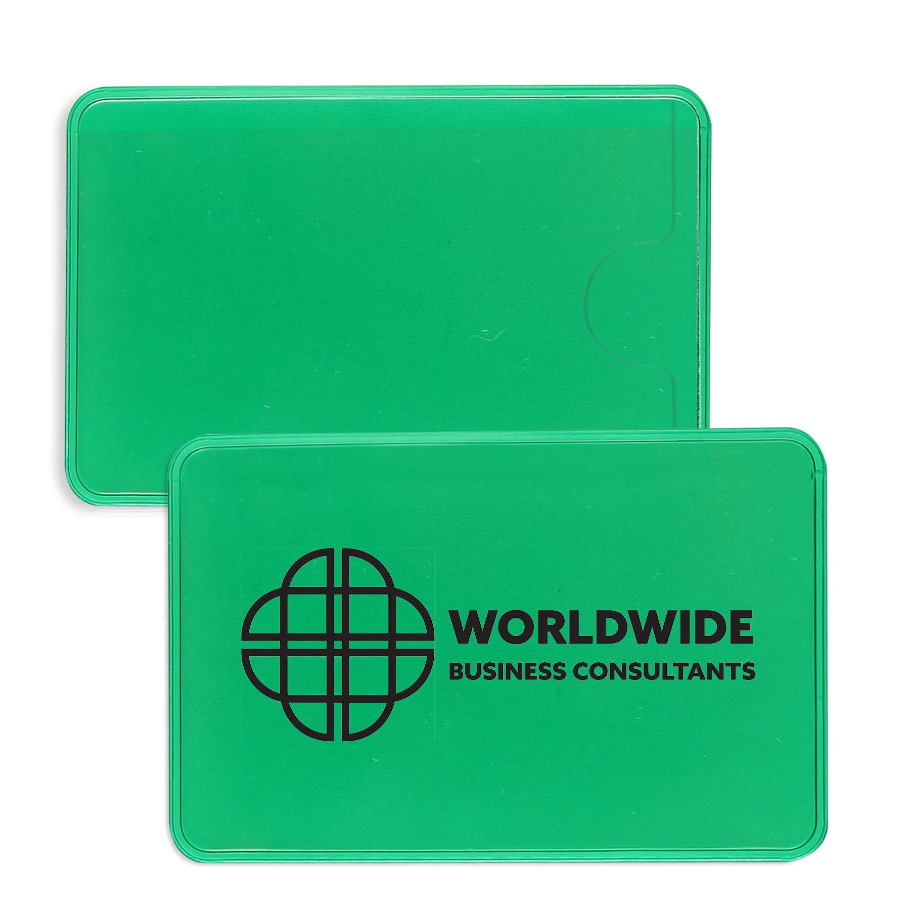 Translucent Vinyl Side Opening Card Holder 10