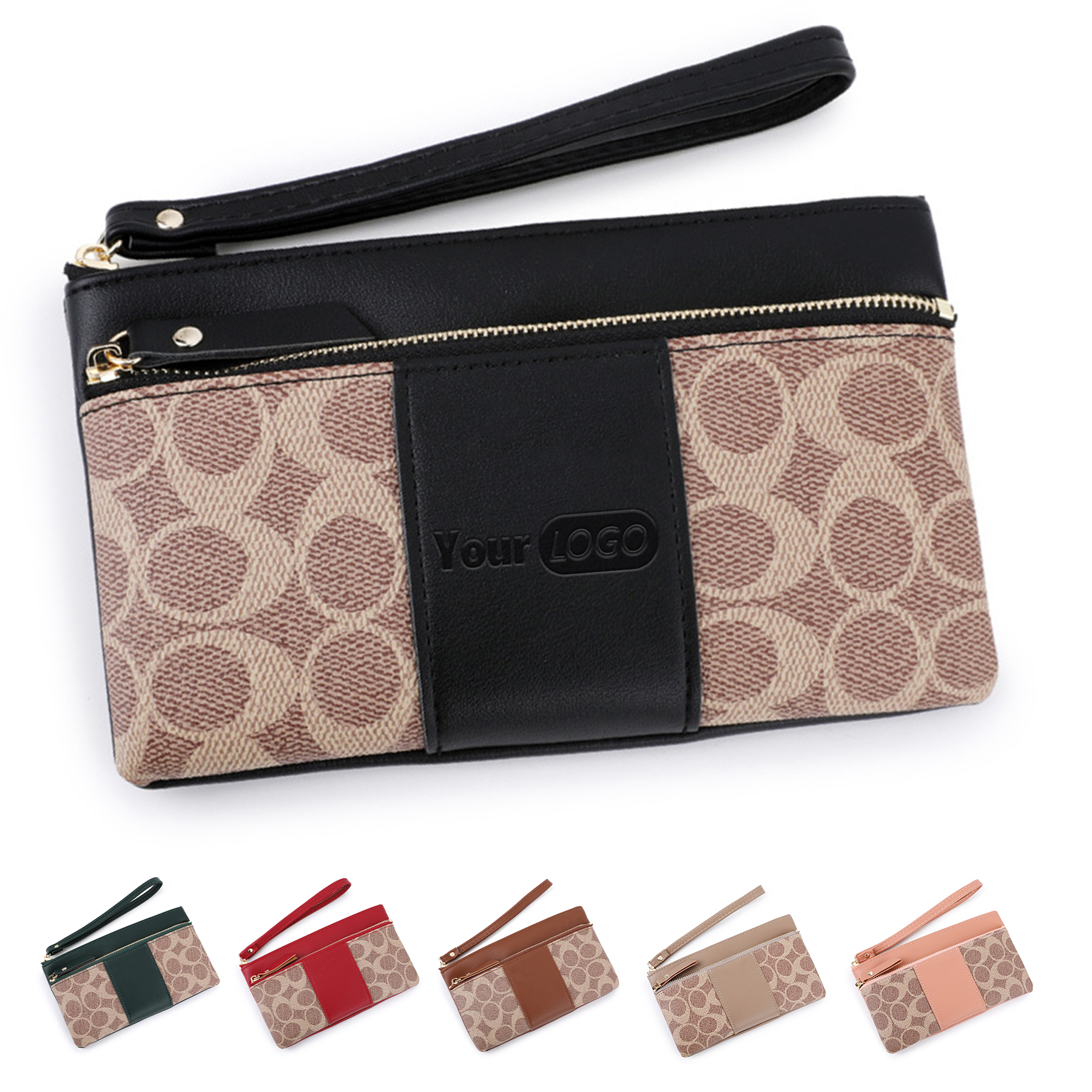 PU Exquiside Retro Zip Wallet 2