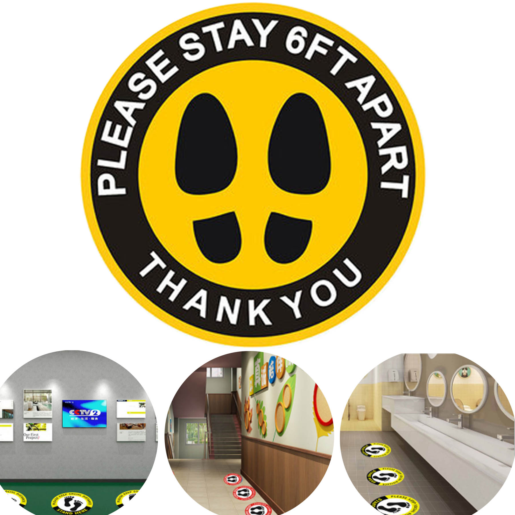 Round Floor Decal 3