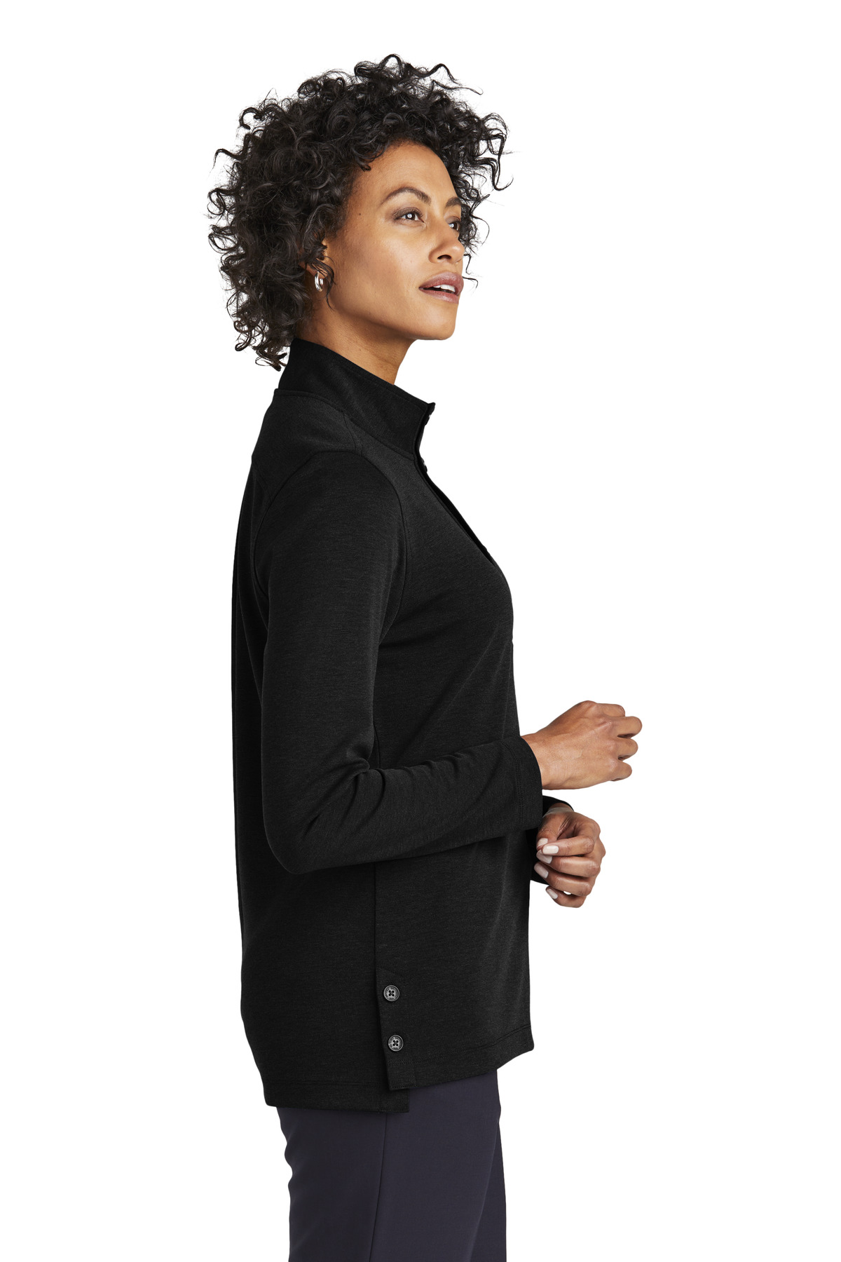 Women's Mid-Layer Stretch 1/2-Button