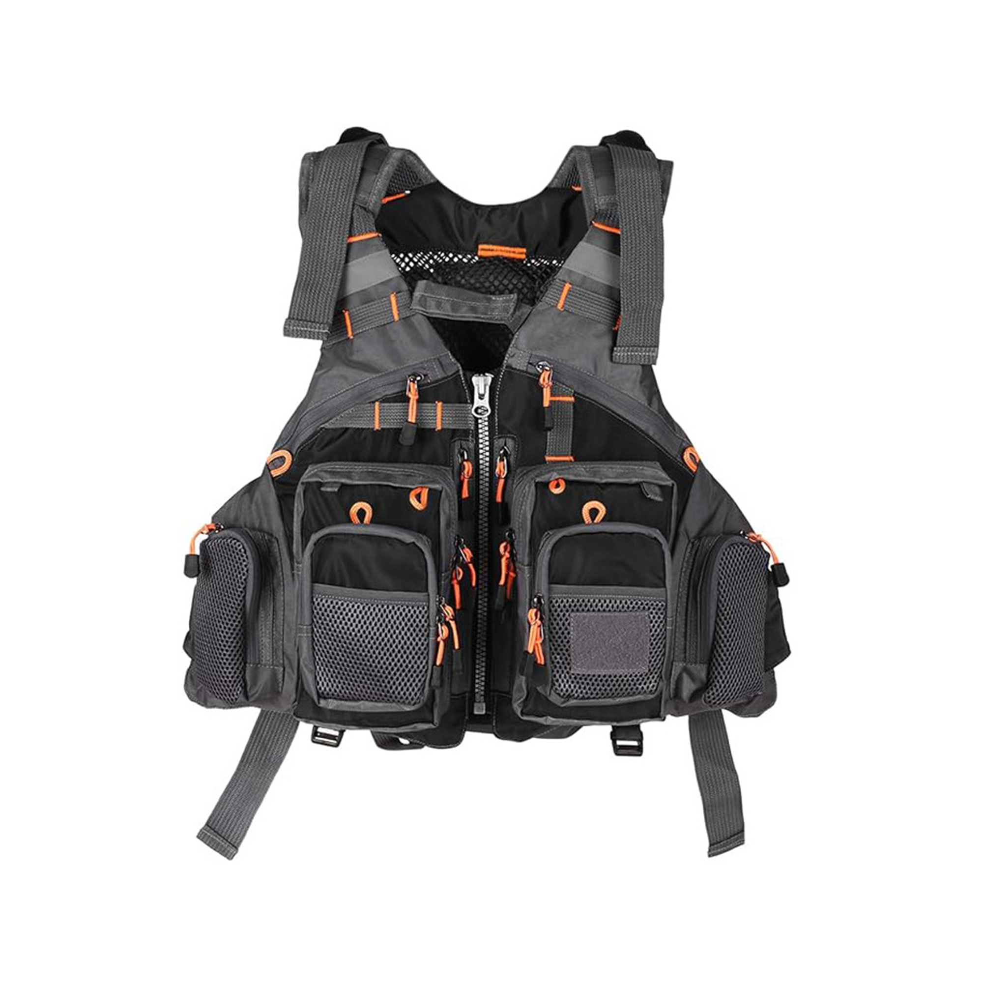 Adjustable Multi Pocket Floating Life Vest 21.7" x 18.2" 5