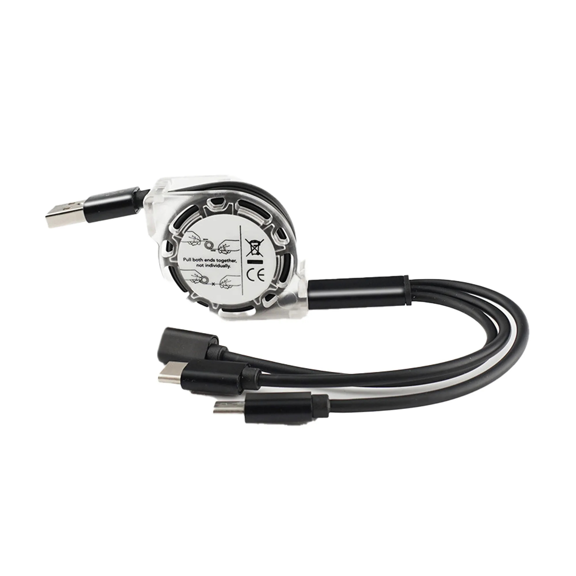 3-In-1 Retractable USB Charging Cable 11