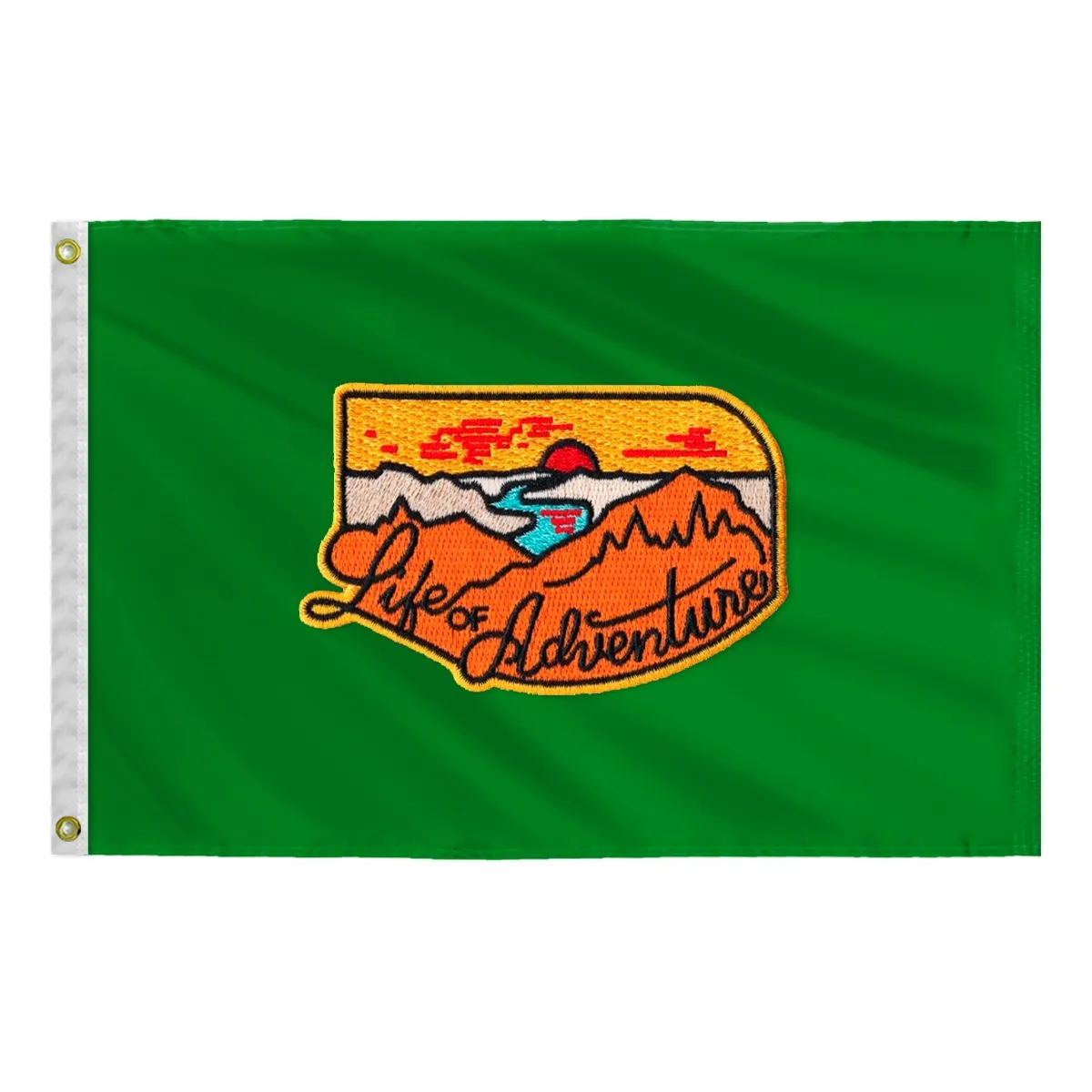 Embroidered Flag 2' x 3' Nylon 2