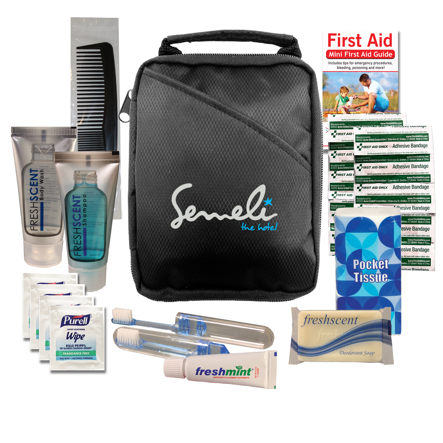 Water Resistant Travel Kit 5