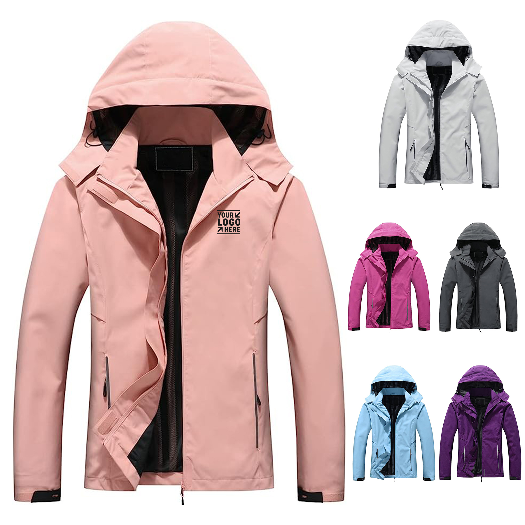 Women's Waterproof Rain Jacket 2