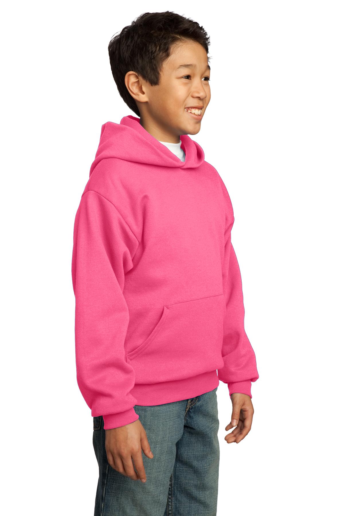 Port & Company® Youth Core Fleece Pullover Hooded Sweatshirt 90