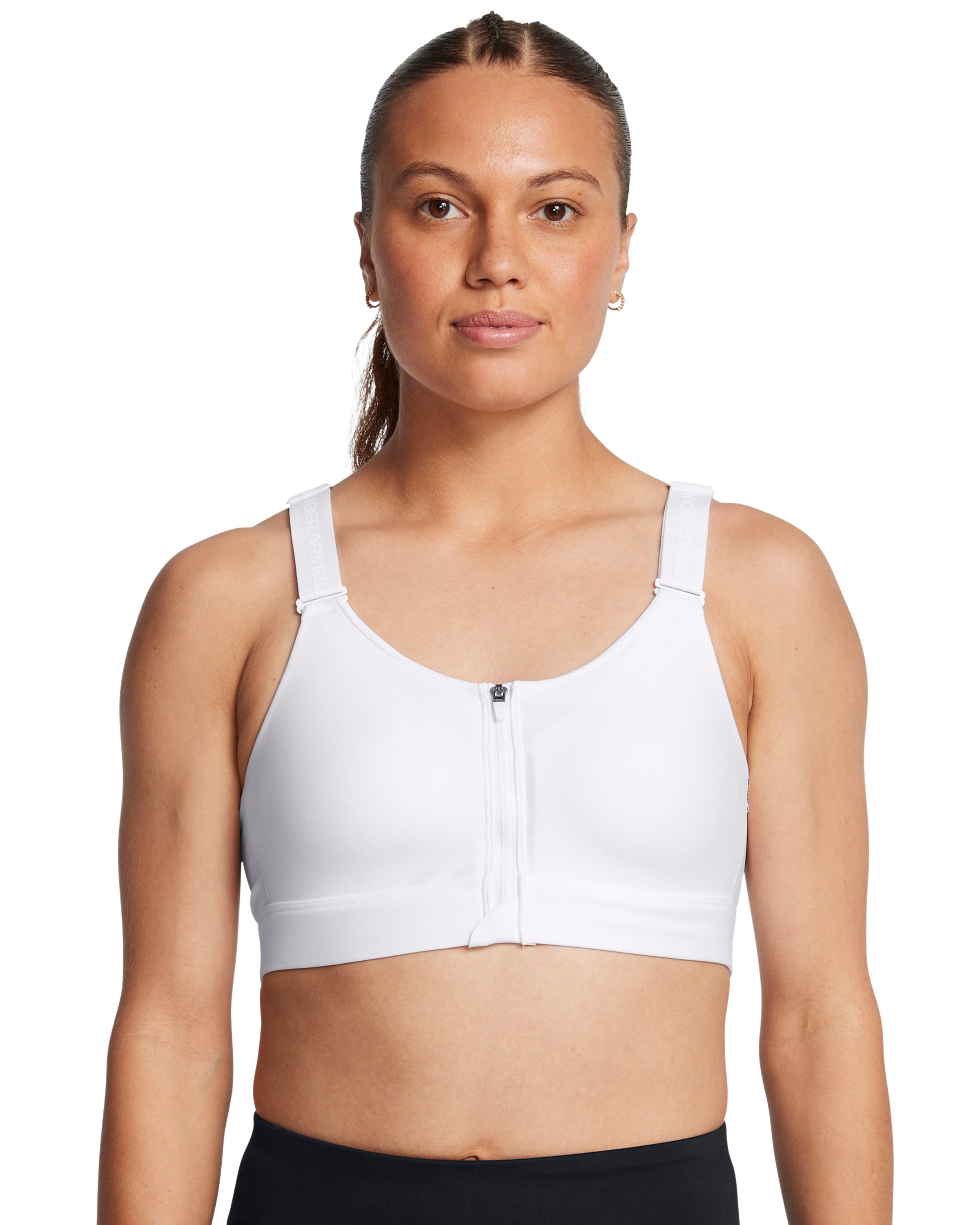 UA Infinity 2.0 High Zip Women's Sports Bra 7