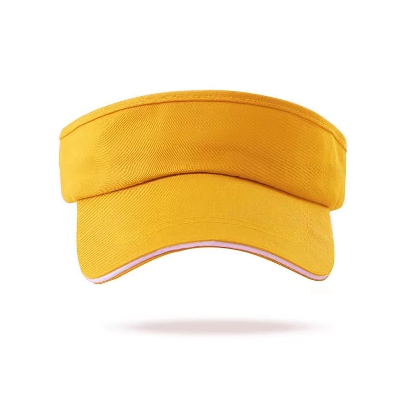 Solid Color cotton Visors 2