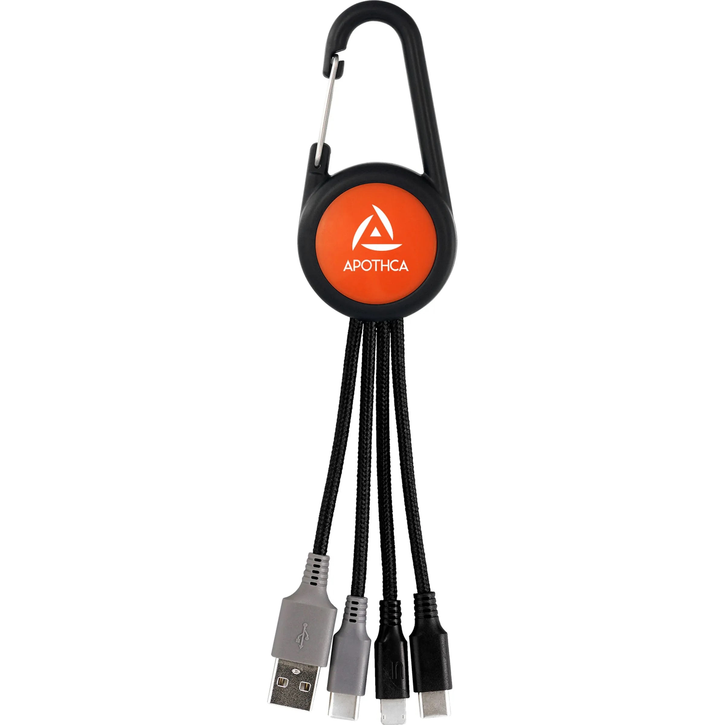 COLORFUL 3-IN-1 CARABINER DUO CHARGING CABLE 9