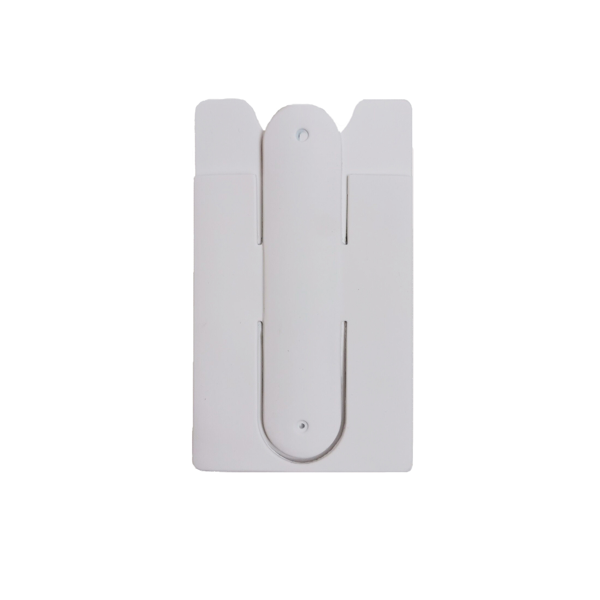 Adhesive Silicone Card Wallet With Stand 5