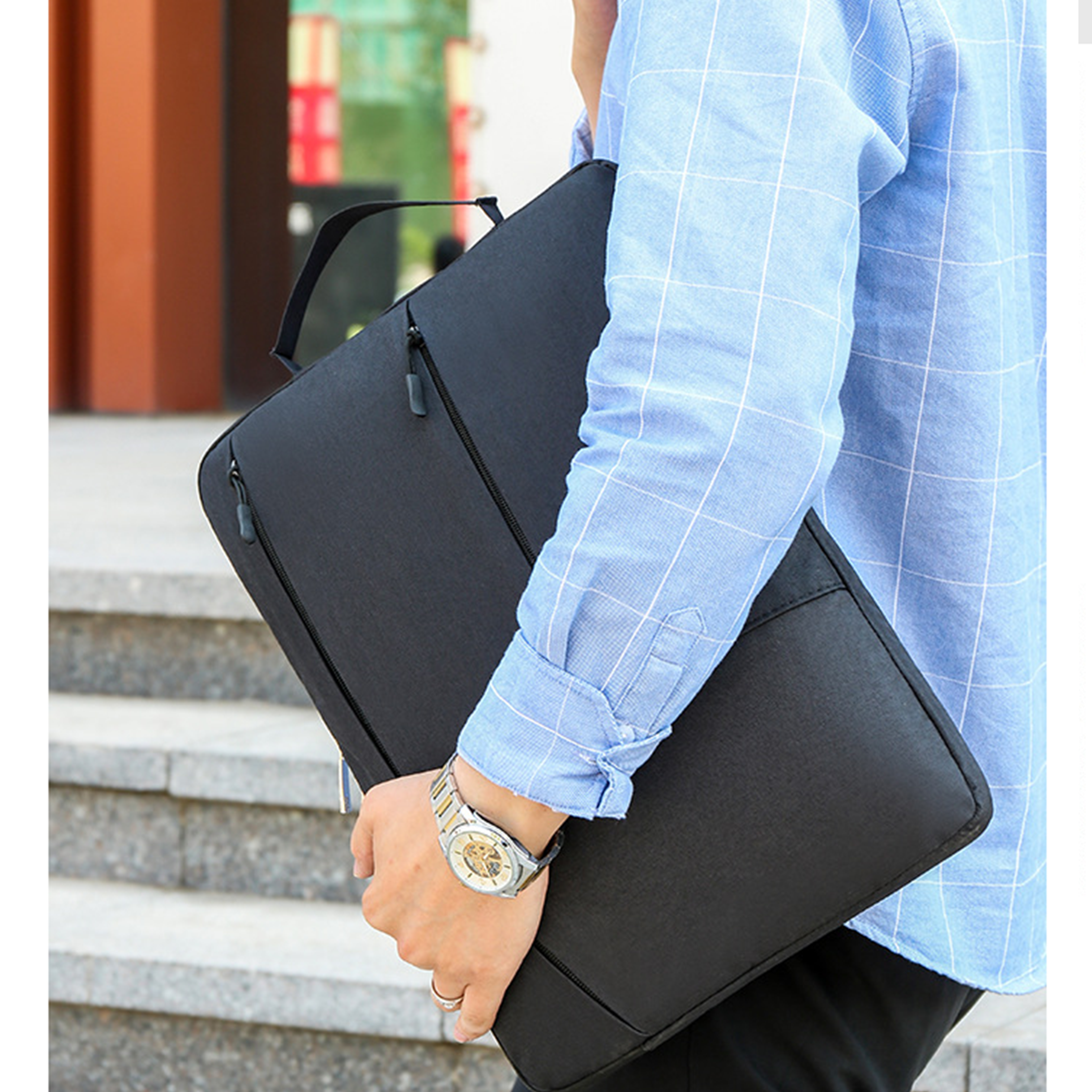 14 Inch Oxford Waterproof Laptop Bag 5