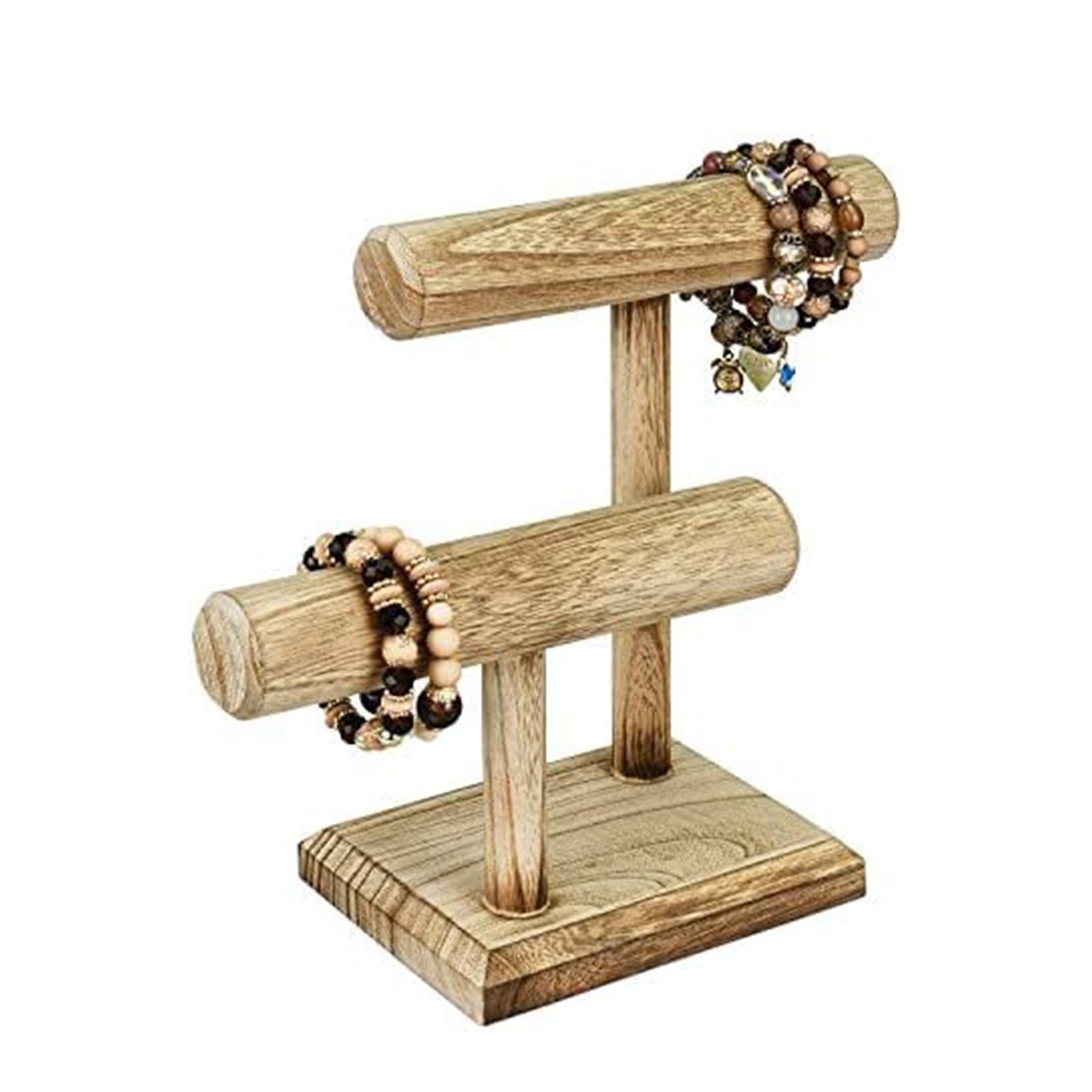 Vintage Wooden Jewelry Stand 2