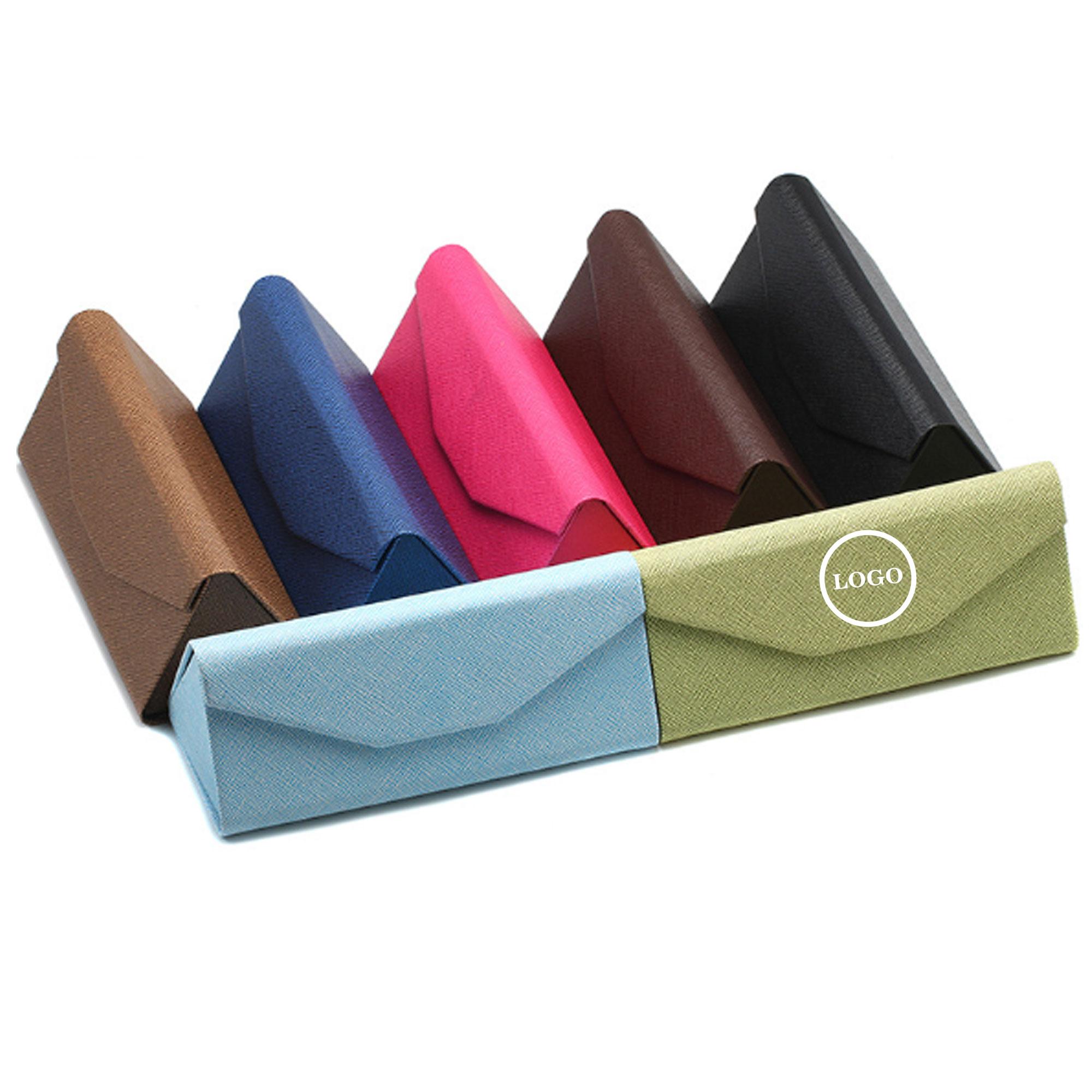 Elegant Foldable Eyeglass Case for Travel 2
