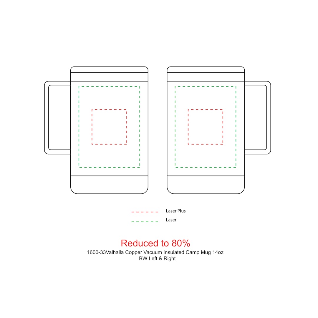 Valhalla Copper Vacuum Insulated Camp Mug 14oz 74
