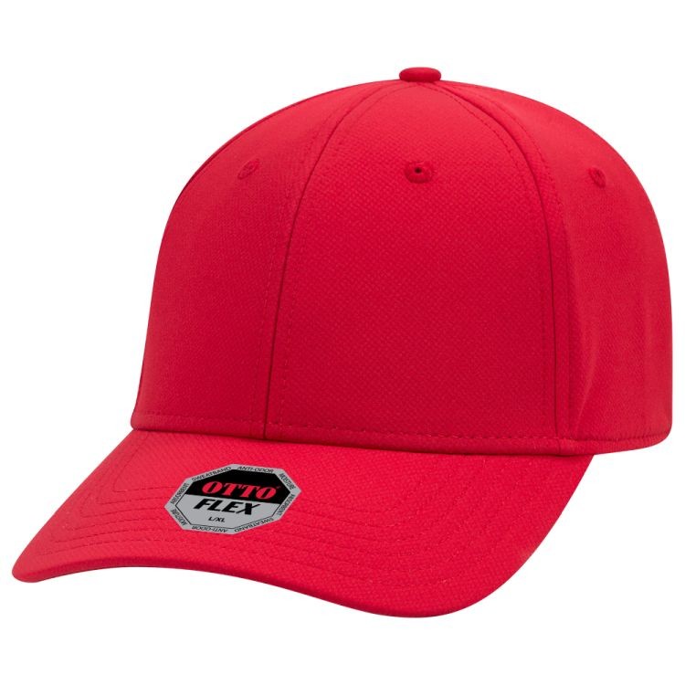 OTTO CAP® OTTO FLEX® Fitted UPF 50+ 6 Panel Low Profile Baseball Cap 8