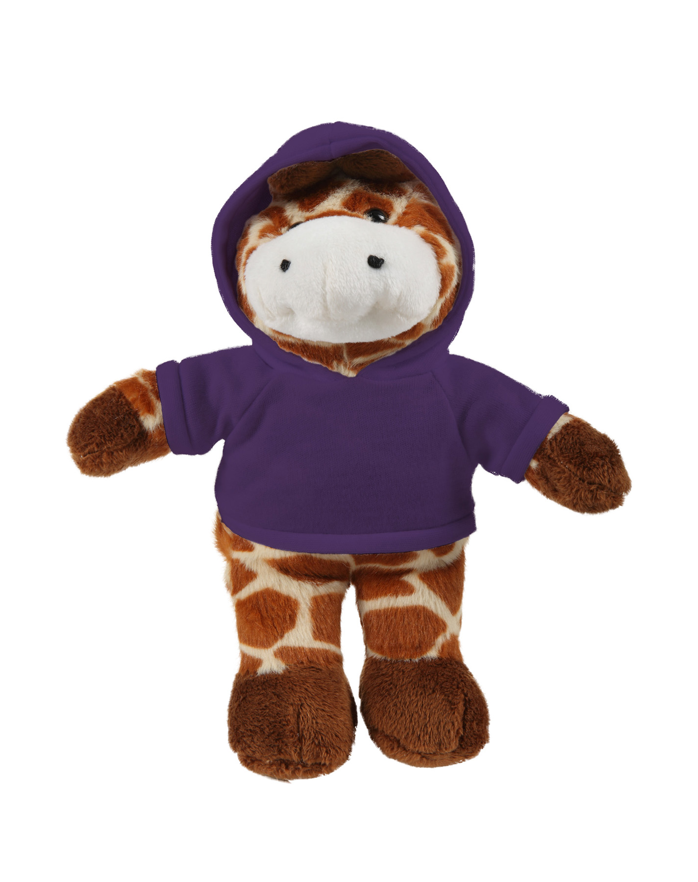 soft plush Giraffe with hoodie 5