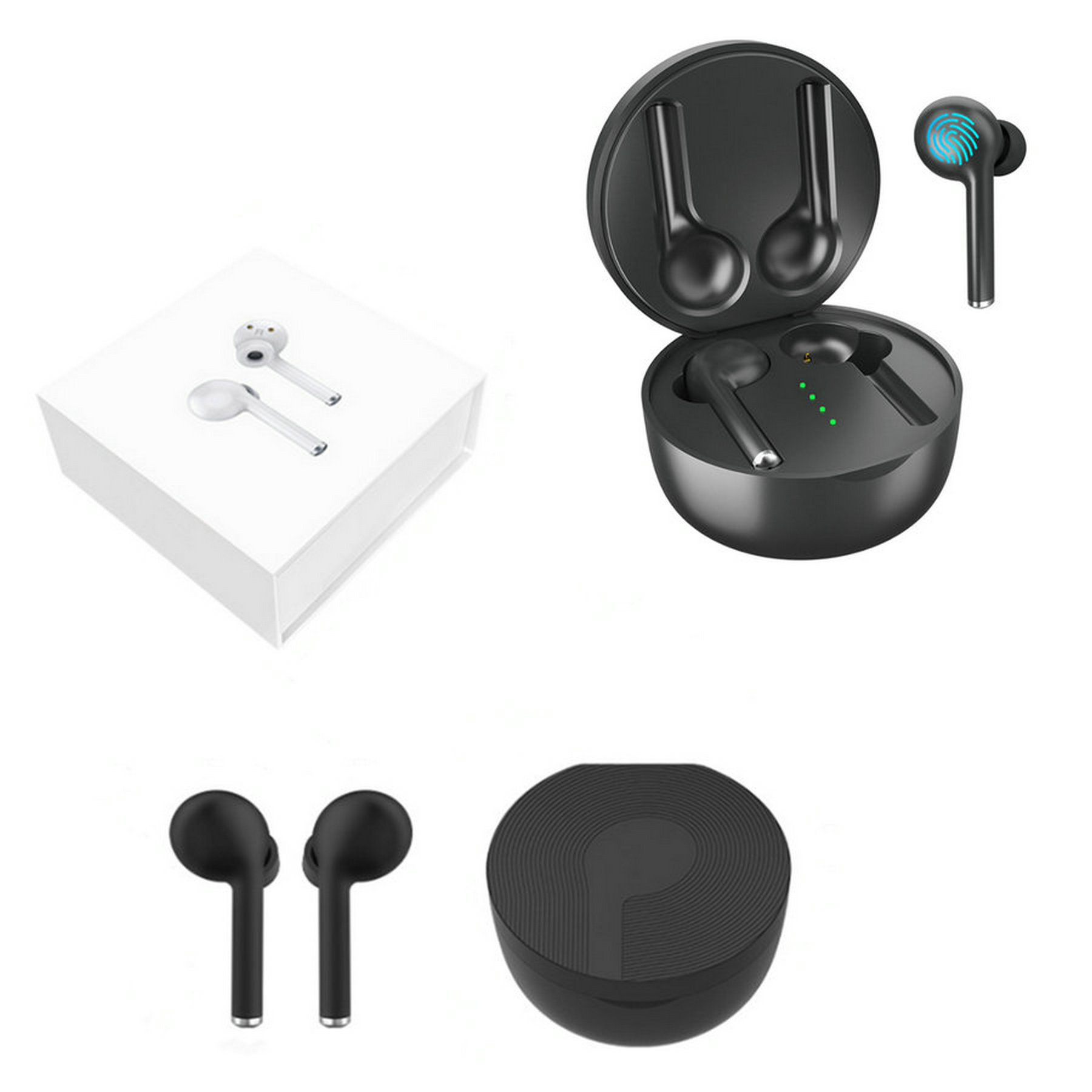 Wireless Bluetooth Earbud With Charger Case 1
